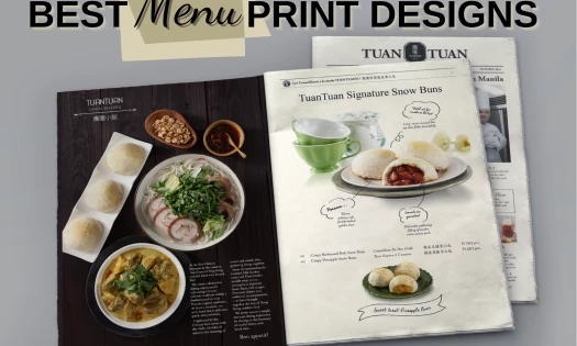 Best Menu Print Designs