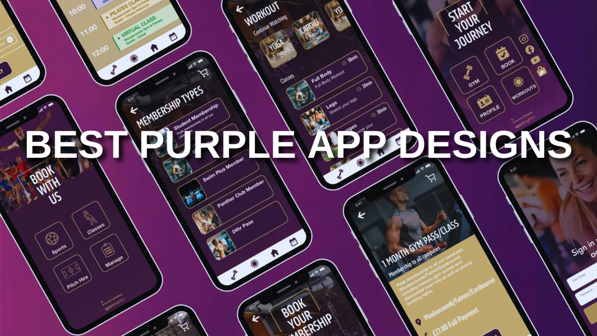 13 Best Purple App Designs That Exhibit the Color’s Royal Status