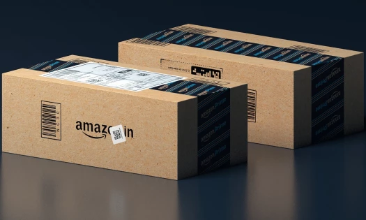 Amazon boxes for shipment