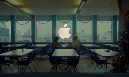 Apple's "Fuzzy Feelings" ad screenshot