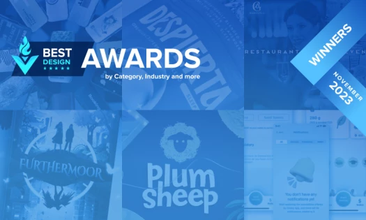 Logo of DesignRush Best Designs for November 2023