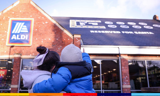 Aldi U.K.'s Parking for Santa