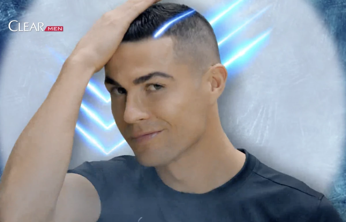 Cristiano Ronaldo Stars In Clear's Action-Packed Ad