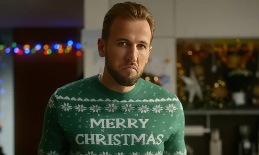 Harry Kane in Amazon Prime Christmas ad