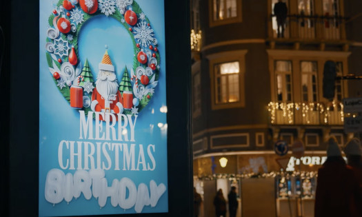 Coca Cola's Merry Birthday Ad