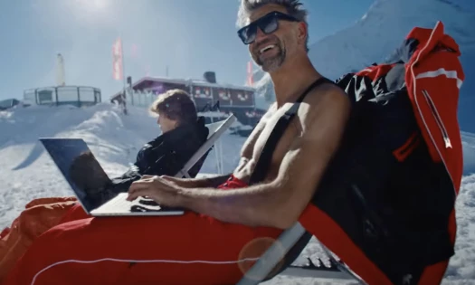 Ski Instructor Chatting on ChatSkiPT