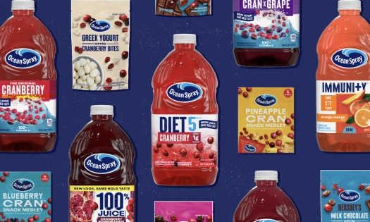 Ocean Spray's New Brand Identity