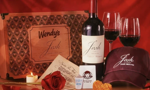 Wendy's x Josh Cellar Campaign