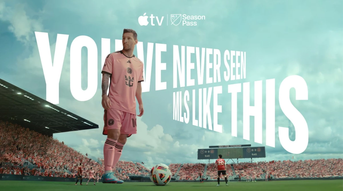 Apple TV’s Trippy New MLS Ad Featuring Messi in Pink Is Here