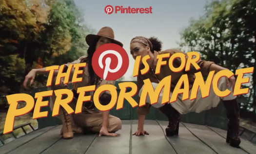 Pinterest "P for Performance" Ad Campaign