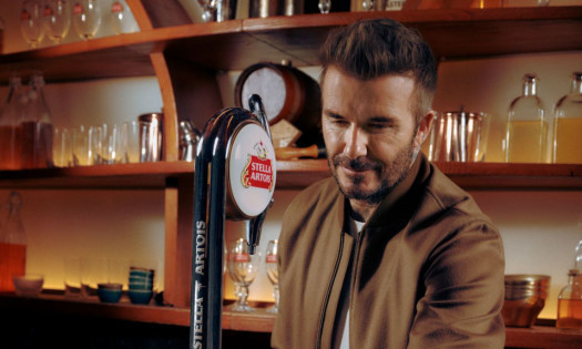 David Beckham In Stella Artois Ad
