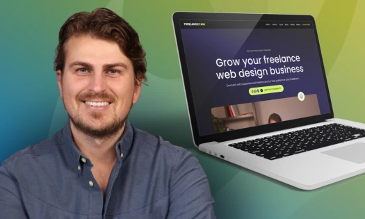 Freelance Fam creator and web design freelancer Kyle Prinsloo