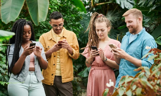 Gen Z on Their Mobile Phones