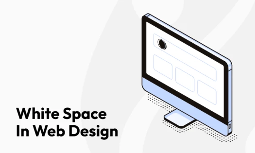 Minimal Website Design White Space Notebook Keyboard Tablet Smartphone