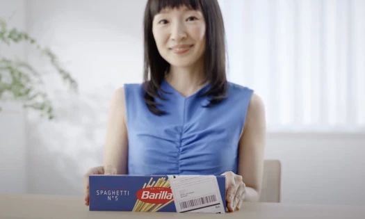 Marie Kondo in Barilla's 'Secondhand Box' Campaign