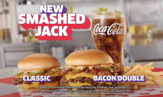 Jack in the Box's New Smashed Jack Burgers