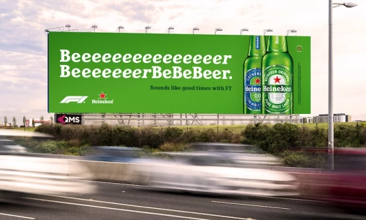 Heineken ‘Sounds Like Good Times With F1' Campaign