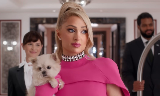 Paris Hilton in Hilton Honors Ad