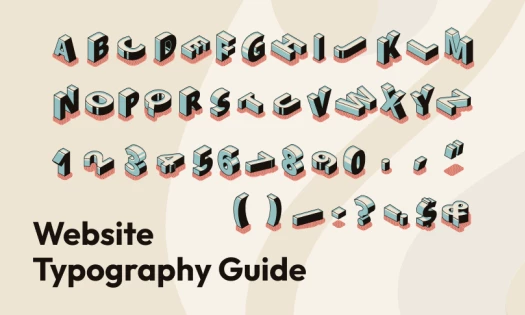 website typography