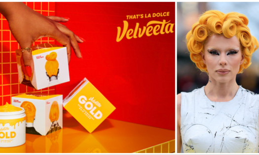 Julia Fox Sporting the New 'Velveeta Gold' Hair Color