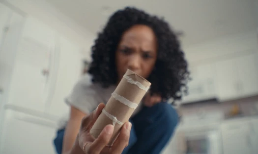 An Empty Toilet Paper Core in Scott's Film 'The Unraveling'