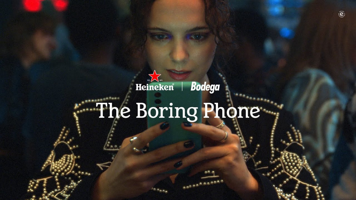 Heineken Launches Y2K-Inspired ‘The Boring Phone’ Campaign