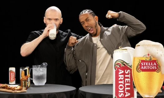 Hot Ones Special Episode With Ludacris and Stella Artois
