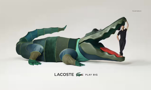 Lacoste's 'Play Big' Campaign With Novak Djokovic