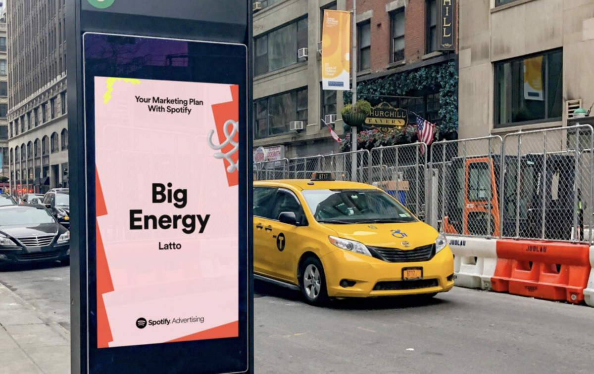 Spotify Launches New B2B Campaign with OOH Billboards