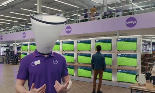 Currys' 'No Distractions x LG OLED' Ad for 'Beyond Techspectations ' Campaign