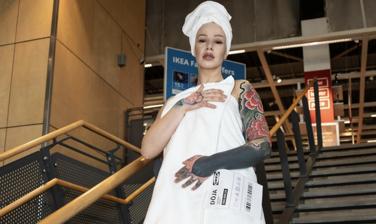 Ikea Recreates Doja Cat's Meta Gala Dress in a New Set of Ads