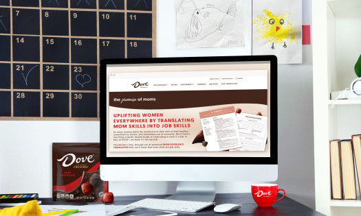 DOVE Chocolate's "Mom Experience Translator"