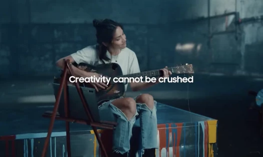 Samsung - Creativity cannot be crushed