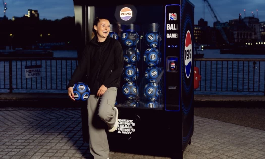 Ella Toone arrives at the first stop of Pepsi MAX's Hidden Pitch Tour