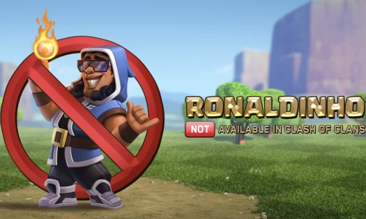 Ronaldinho reacts to Erling Haaland being in Clash of Clans!