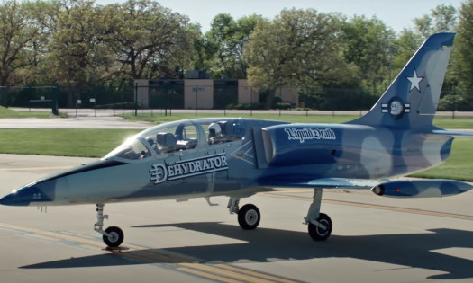 Liquid Death's L-39 Aero Jet