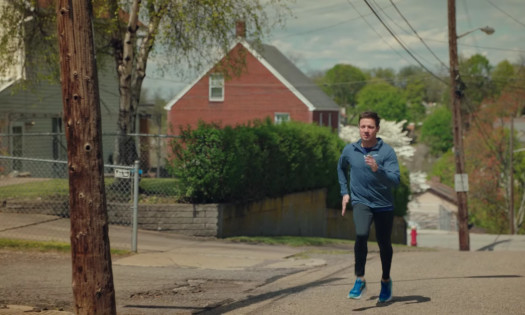 Jeremy Renner in Brooks 'Let's Run There' Campaign