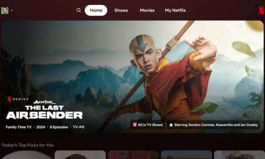 Netflix's New Homepage