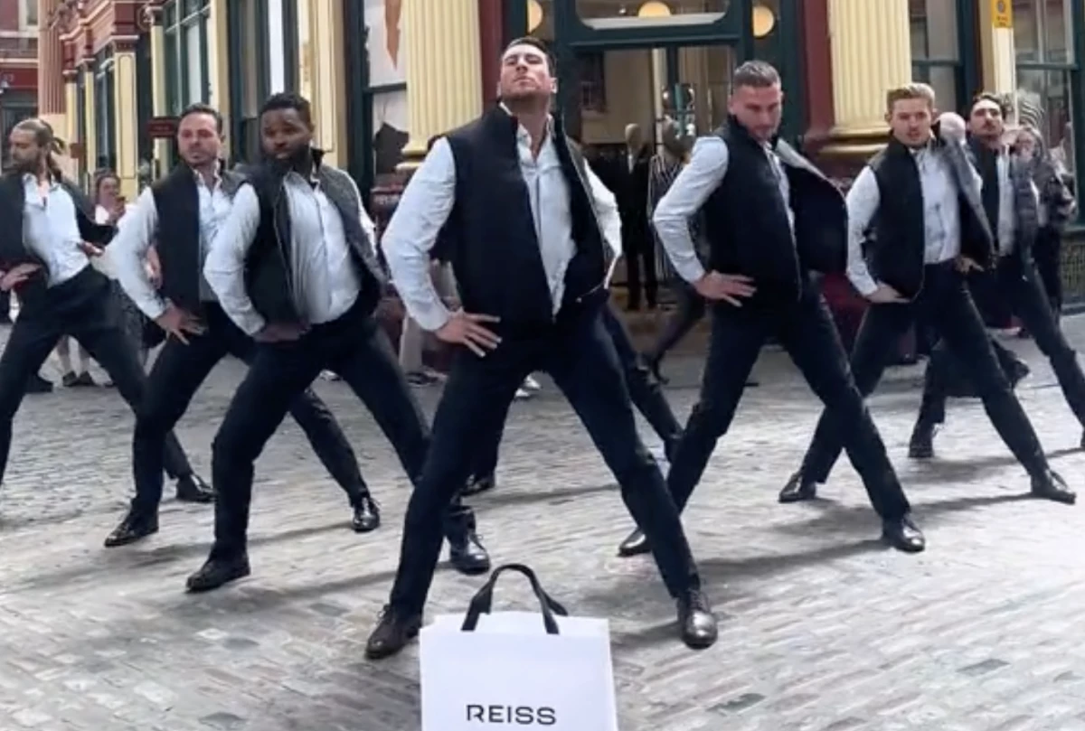 Reiss Hops on the 'Finance Bro' TikTok Trend with a Flashmob