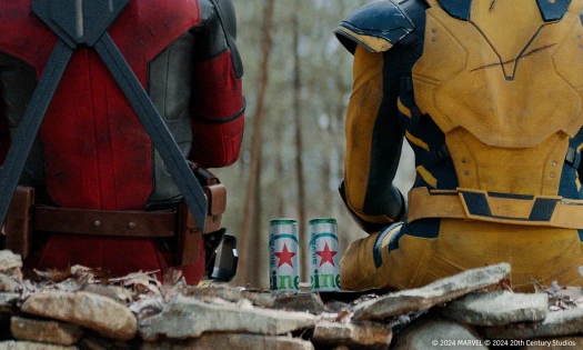 Deadpool & Wolverine with Heineken Silver