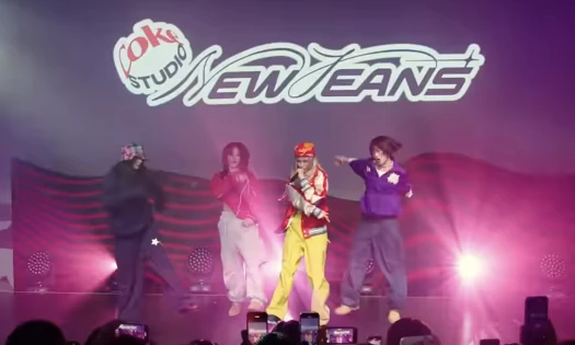 NewJeans at a Coke Studio Fan Event