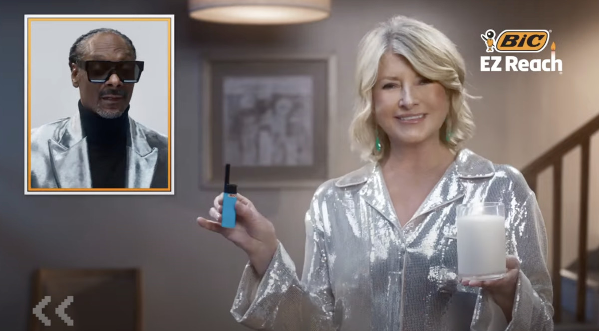 Snoop Dogg, Martha Stewart Star in Olympics Campaign for BIC