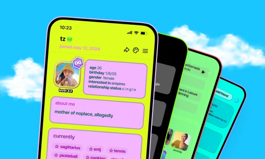 Noplace's user interface