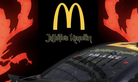 McDonald's x Jujutsu Kaisen x Bubba Wallace