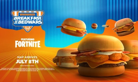 Whataburger's Breakfast in Bedwars