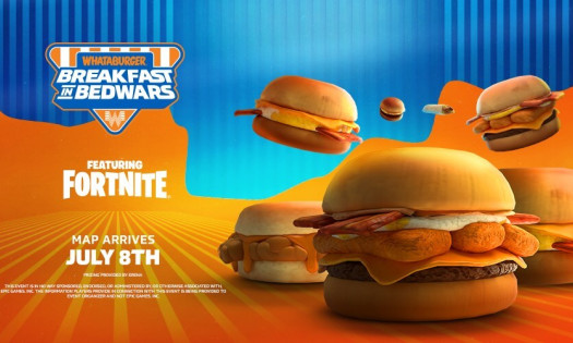 Whataburger's Breakfast in Bedwars