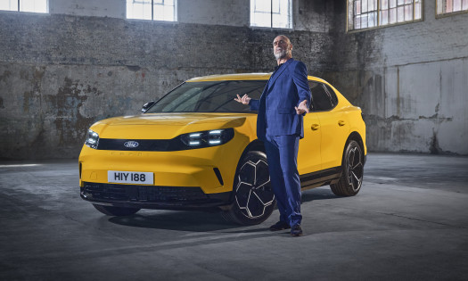 Ford Reveals Capri with Eric Cantona