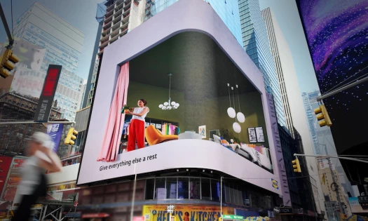 IKEA's 3D Billboard in Times Square