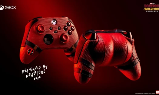 Deadpool Xbox controller