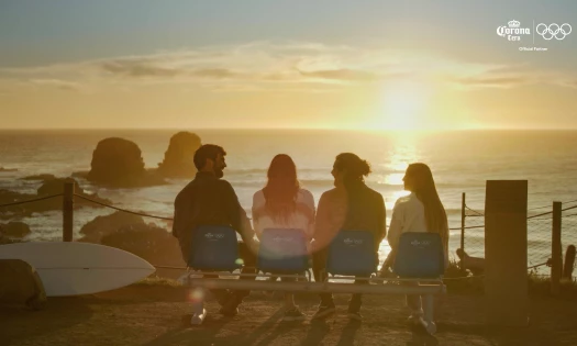 Corona Cero shoot in Chile